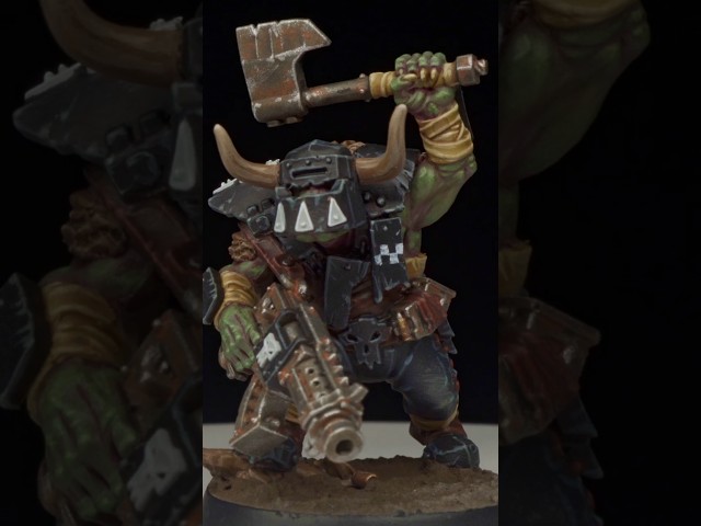 This Is How You Make Orks Actually Look Like Goffs #warhammer40k #tutorial