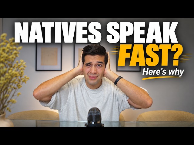 This Is Why You Can't Keep Up With Native Speakers