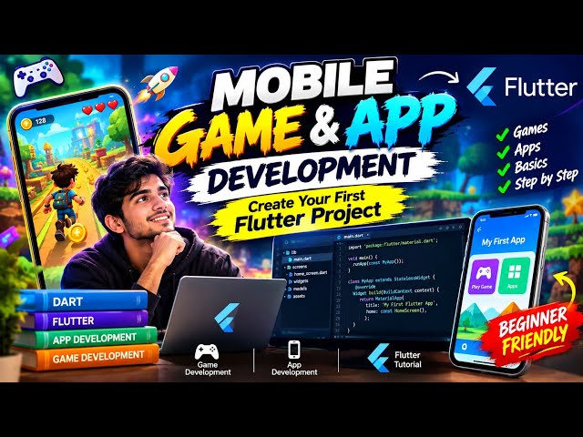 Welcome to the world of mobile game and app development! 🚀