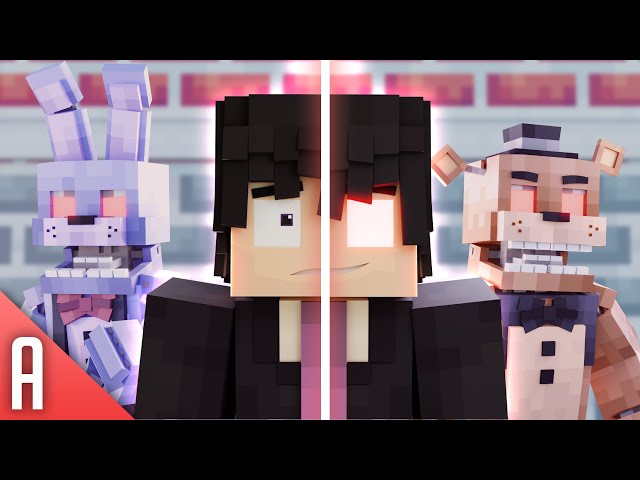 "Gonna Pretend" | FNAF Minecraft Music Video (Song by DHeusta & Rooster Time) [Insanity Part 1]