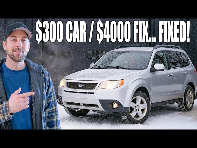 The $300 Subaru HAD A $4000 PROBLEM... I Had To Pull The Engine.