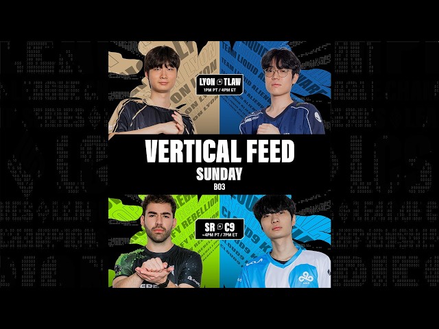 Vertical | LCS Homegrounds  | SR vs C9  #shorts