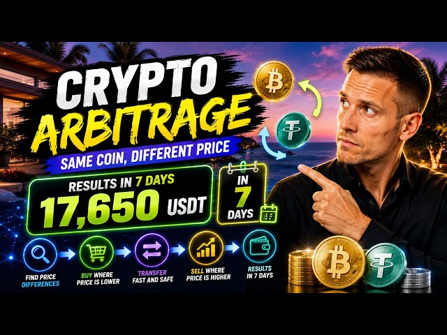 Crypto Arbitrage Trading: Master Crypto Arbitrage Strategy, Binance Arbitrage & BTC  / Tutorial SOL