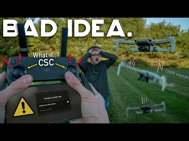 DJI Drones: What Happens If...? || CSC Mid-Flight, App Crash, Dead Controller, & More!