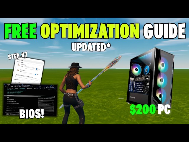 This Video Will *FULLY* Optimize Your PC In Five Minutes... (FPS BOOST + ZERO DELAY)