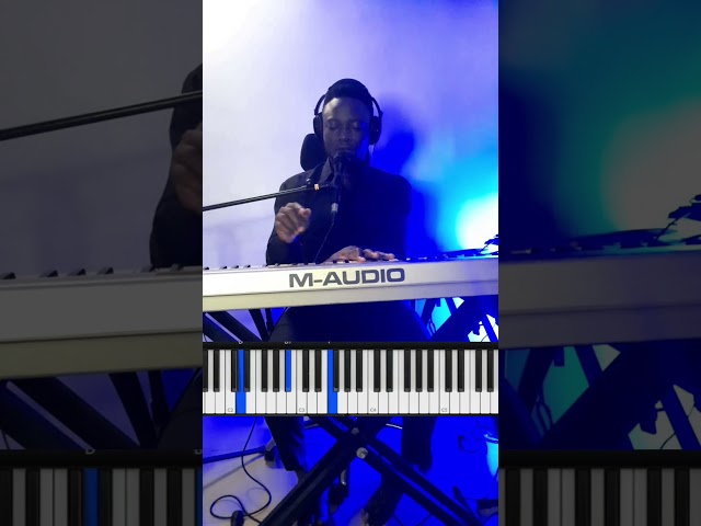 Piano passing chords on praise #pianotutorial #passingchords