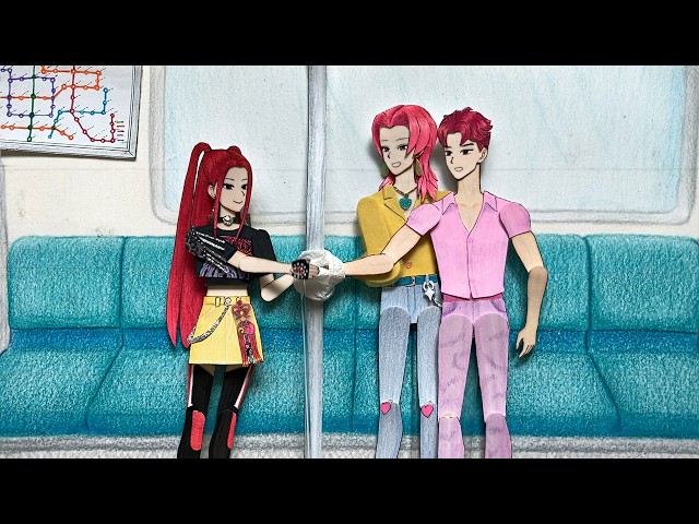 Kpop Demon Hunters Paperdoll / Subway