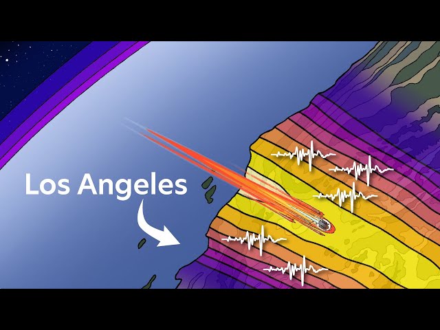 Tracking the burning spacecraft that made sonic booms over LA