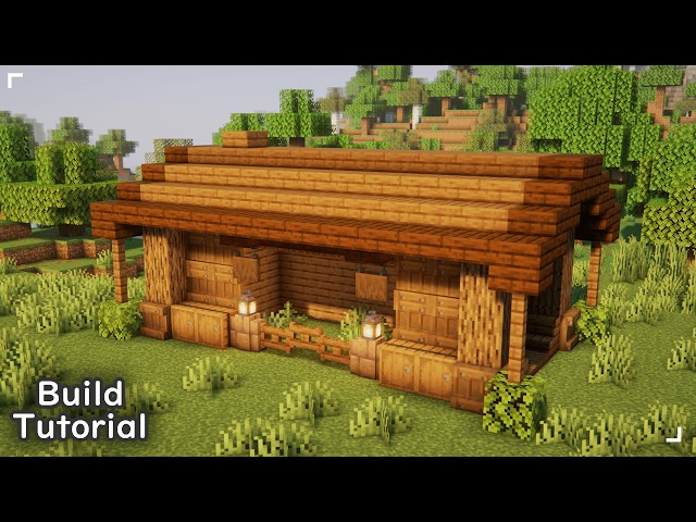 🐷 How to Build an Animal Pen 🛖 | Minecraft Tutorial