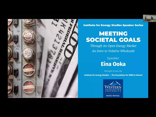 Meeting Societal Goals Through an Open Energy Market