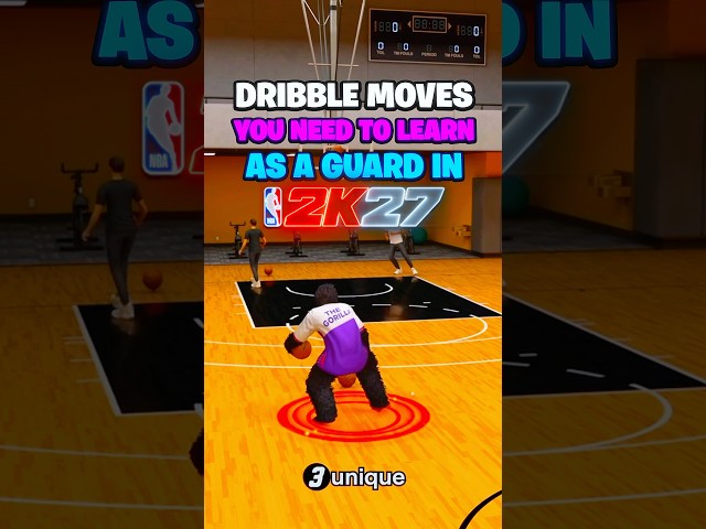 Dribble moves you need to learn as a guard in NBA 2K27‼️