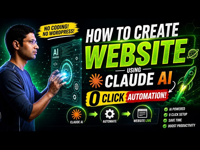 Build Portfolio Sites Faster Than You Think | Future Of Website Development | 0 Click Automation.