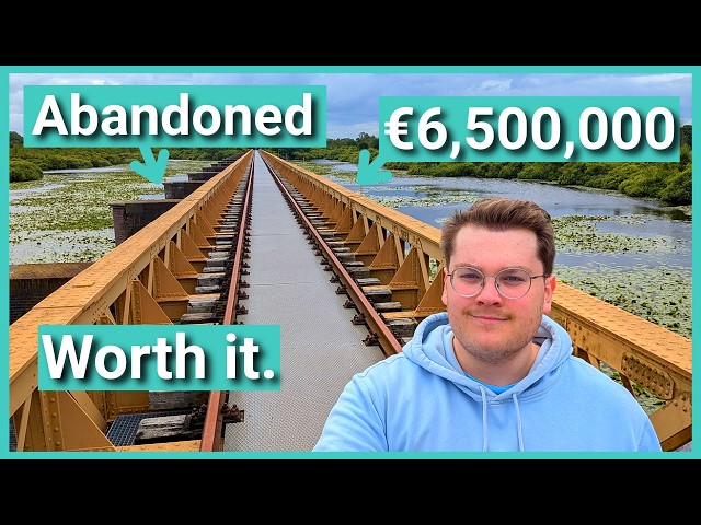 This Abandoned Rail Bridge Cost €6,500,000. It Was Worth It.