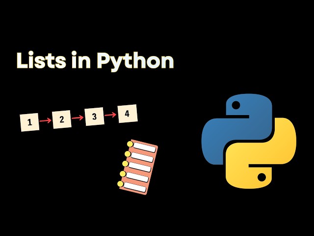 Python Lists Tutorial for Beginners | Indexing & Examples | List Python for Beginners Ep. 8