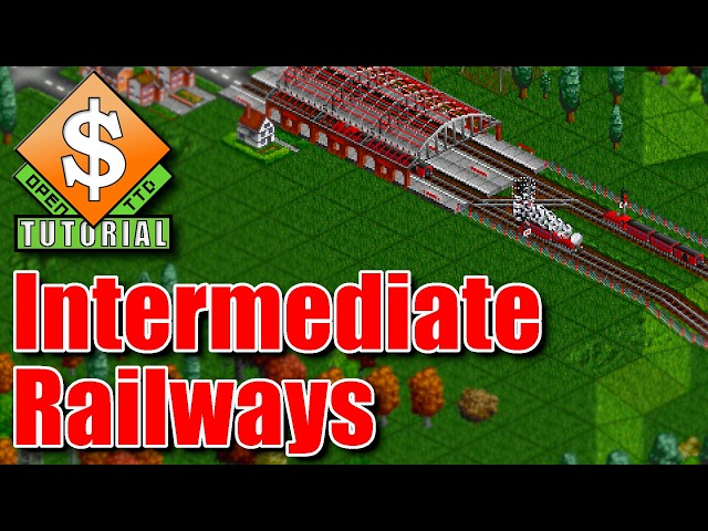 Intermediate Railways: Up-Down Lines, Stations and Junctions - OpenTTD Tutorial