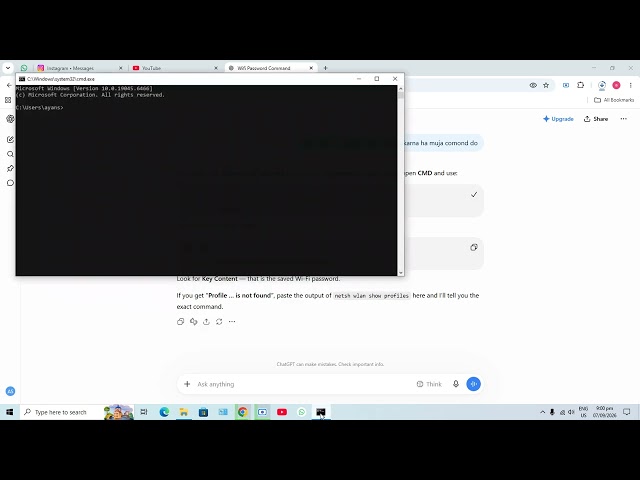 CMD WiFi Hacking Tutorial 🔥 | Ethical Hacking