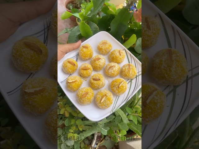 Coconut π₯₯+ Mango π₯ = Ladu