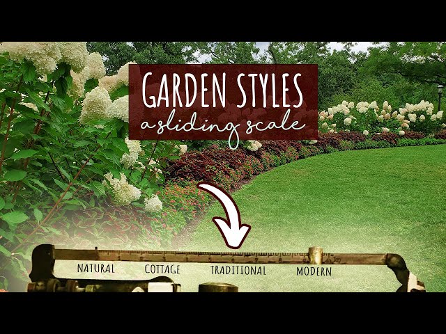 Convert your garden into ANY garden style (cottage, traditional, modern or natural)
