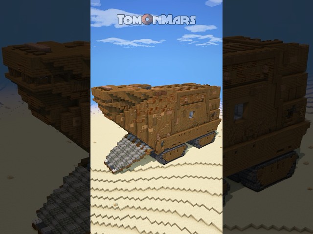 Jawa Sandcrawler, but it’s Minecraft