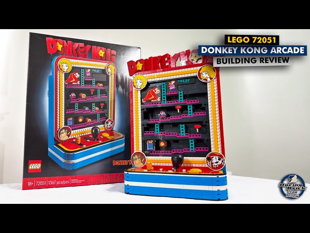 LEGO Icons 72051 Donkey Kong Arcade - Detailed Building Review