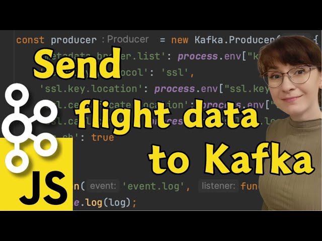 Send simulated flight data to Apache Kafka topic | Air traffic simulation project (Part 3)