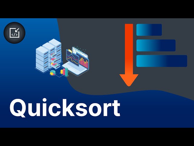 Quicksort sorting algorithm - Inside code