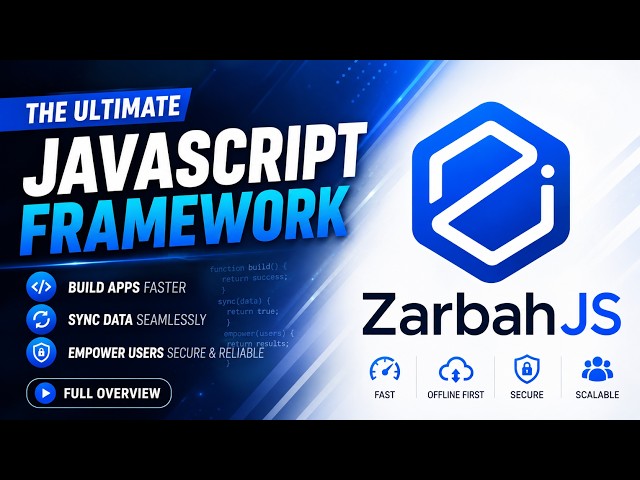 ZarbahJs | a cross platform framewrok| coming soon