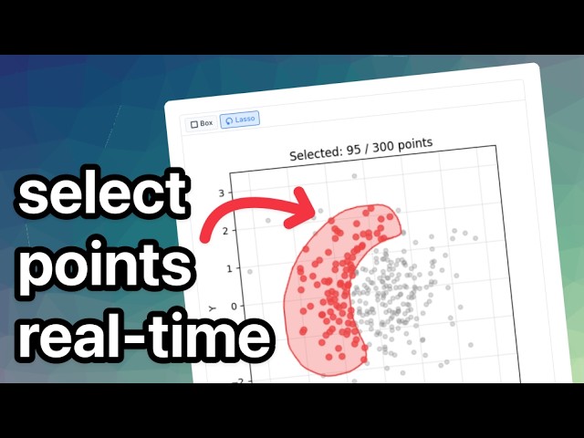 matplotlib just got another interactive upgrade!