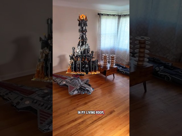 There’s only ONE thing this living room needs - 3D Printing LEGO BARAD DUR at 250% Scale Episode 16