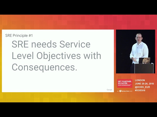 Getting Started with SRE - Stephen Thorne, Google