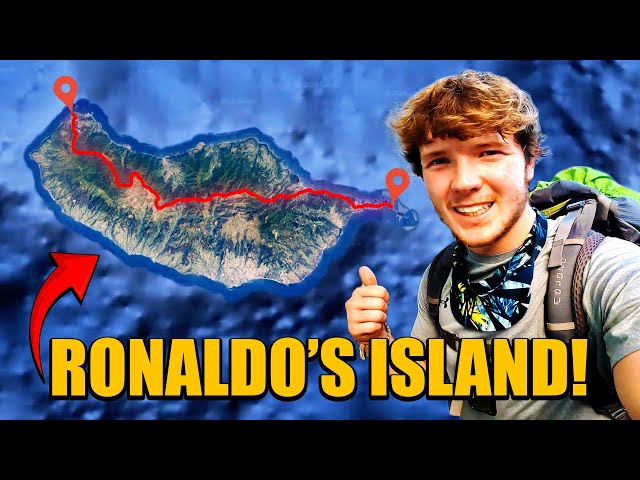 Hiking the length of Cristiano Ronaldo's Island!