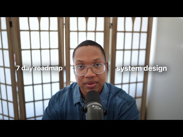 If you have a System Design Interview soon, please watch this