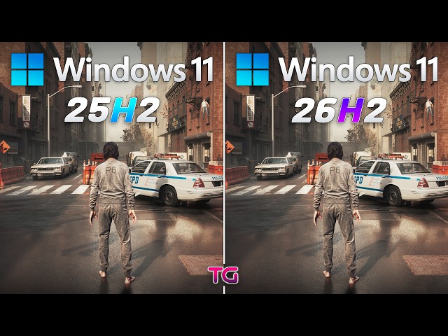 Windows 11 26H2 vs Windows 11 25H2 - Gaming