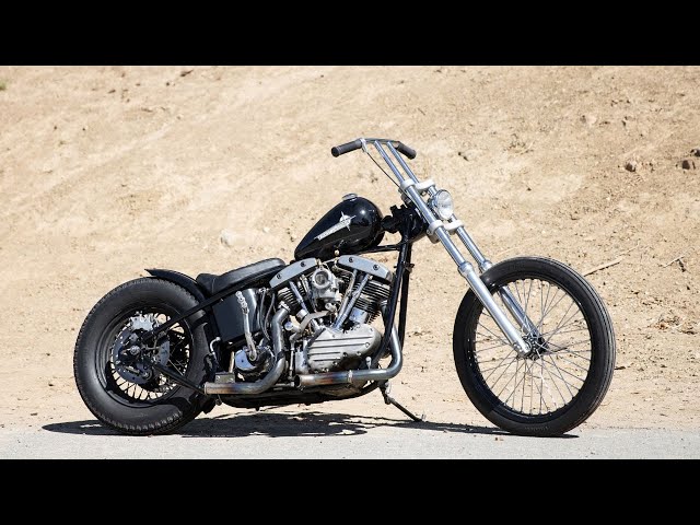 Shovelhead Update | 10"  T-bars from LowBrow Customs