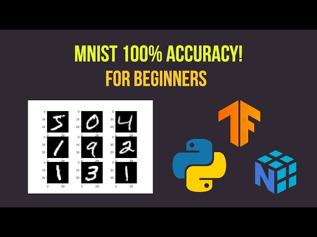 Simple MNIST Neural Network Model (100% ACCURACY) | AI for Beginners