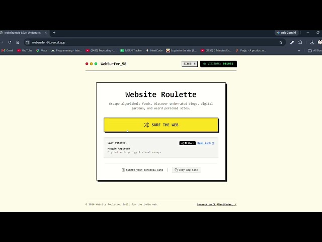 DAY 11 & 12 OF #100DAYOFCODE | BUILD WEBSERVER_98 A WEB ROULETTE WEBSITE #RETROSITE