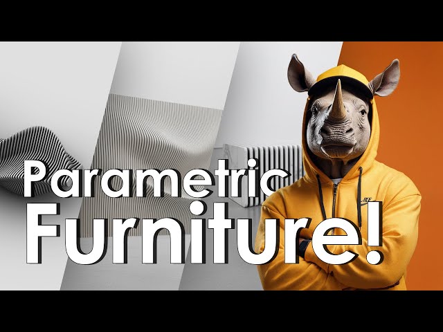 Rhino 3D Tutorial: Design Parametric Furniture Step by Step
