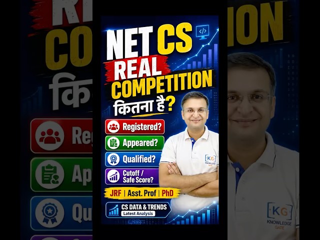UGC NET Computer Science: Real Competition Analysis #ugcnet2026