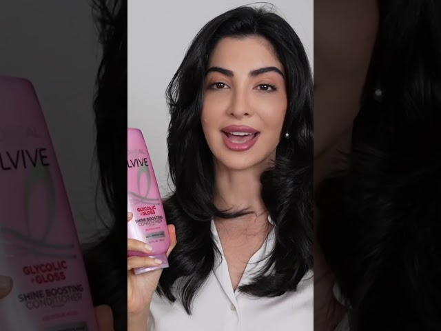 How to Get Glossy, High-Shine Hair with Elvive Glycolic+ Gloss | L'Oréal Paris