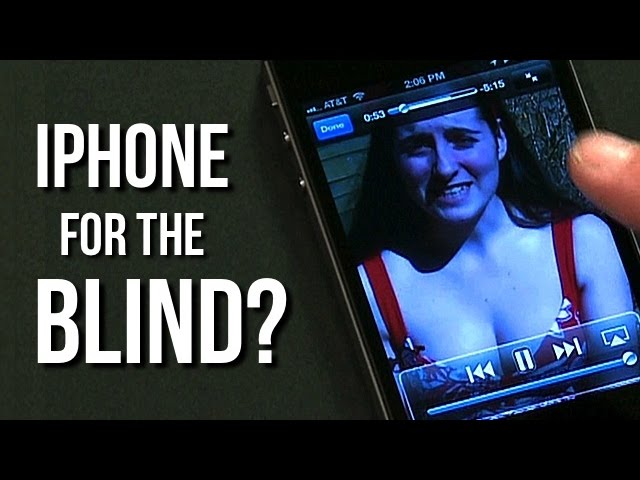 How Blind People Use YouTube & Twitter on the iPhone