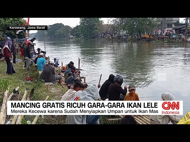 Mancing Gratis Ricuh Gara Gara Ikan Lele
