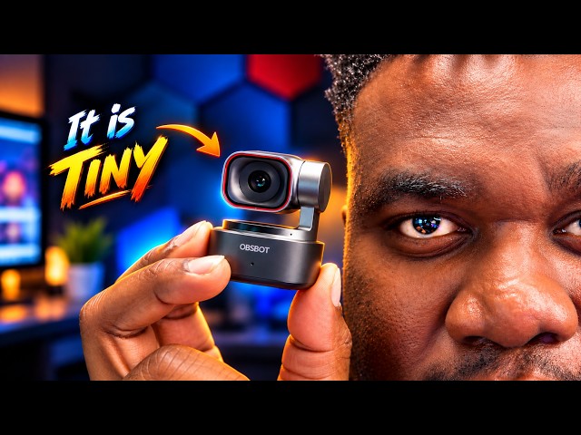 I Tested OBSBOT's Smartest Webcam Yet | OBSBOT Tiny 3
