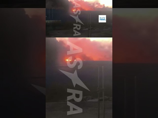Fire rages at Yandex data centre after Ukraine drone attack