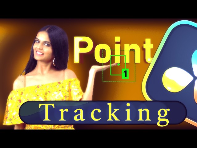 DaVinci Resolve 21 Motion Tracking Tutorial | Track Any Object & Attach Text or Logo