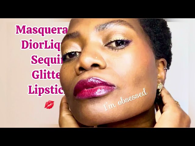 Part 15 Makeup Tutorial : Easy Glittery Lipstick
