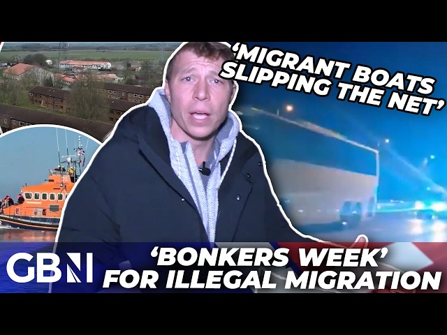 ’SLIPPING the net and LANDING on beaches’ | Furious reaction to ‘BONKERS’ week of migration events