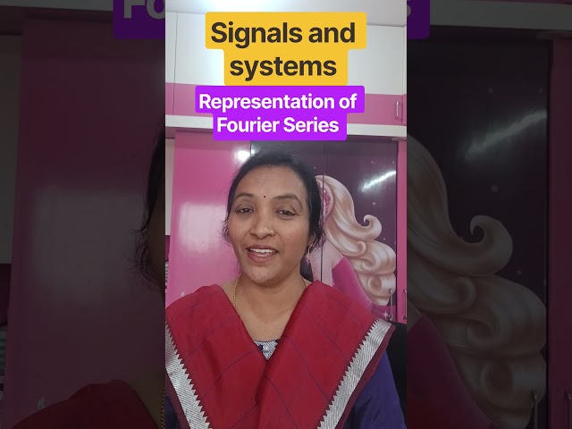 Representation of Fourier Series | #signalsandsystems #ss #dsp #jntuhss #jntukss #jntuass