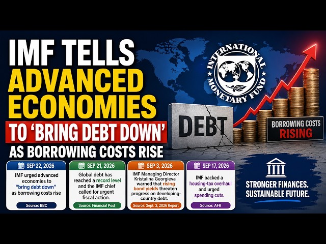 IMF tells advanced economies to 'bring debt down' as borrowing costs rise

Create an accurate, engag