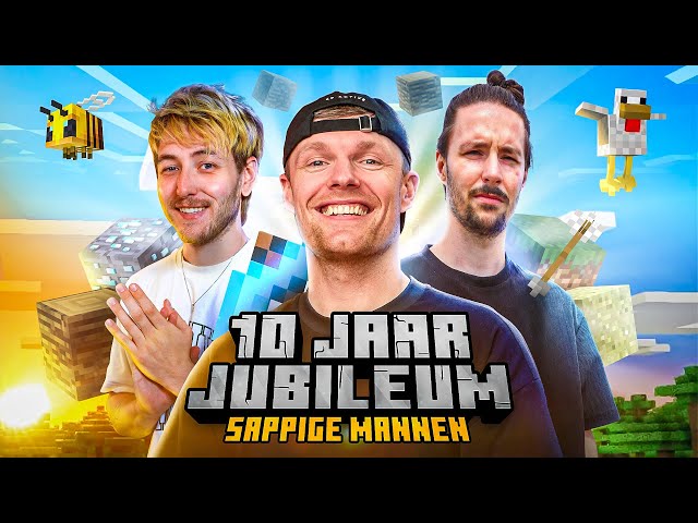 DE SAPPIGE MANNEN ZIJN TERUG IN MINECRAFT! (10 jaar jubileum)
