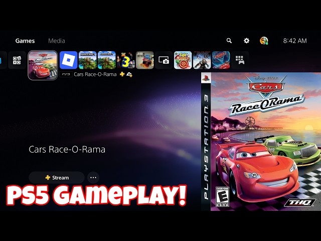Cars Race-O-Rama (2009) PS5 Gameplay!